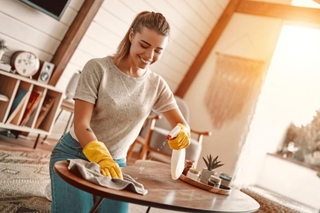 Seasonal cleaning routine tips